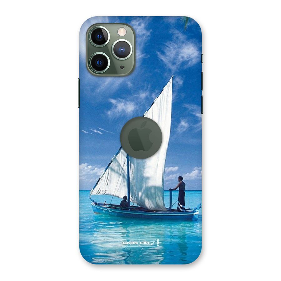 Travel Ship Back Case for iPhone 11 Pro Logo  Cut