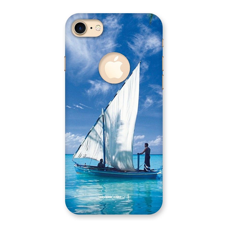 Travel Ship Back Case for iPhone 7 Logo Cut