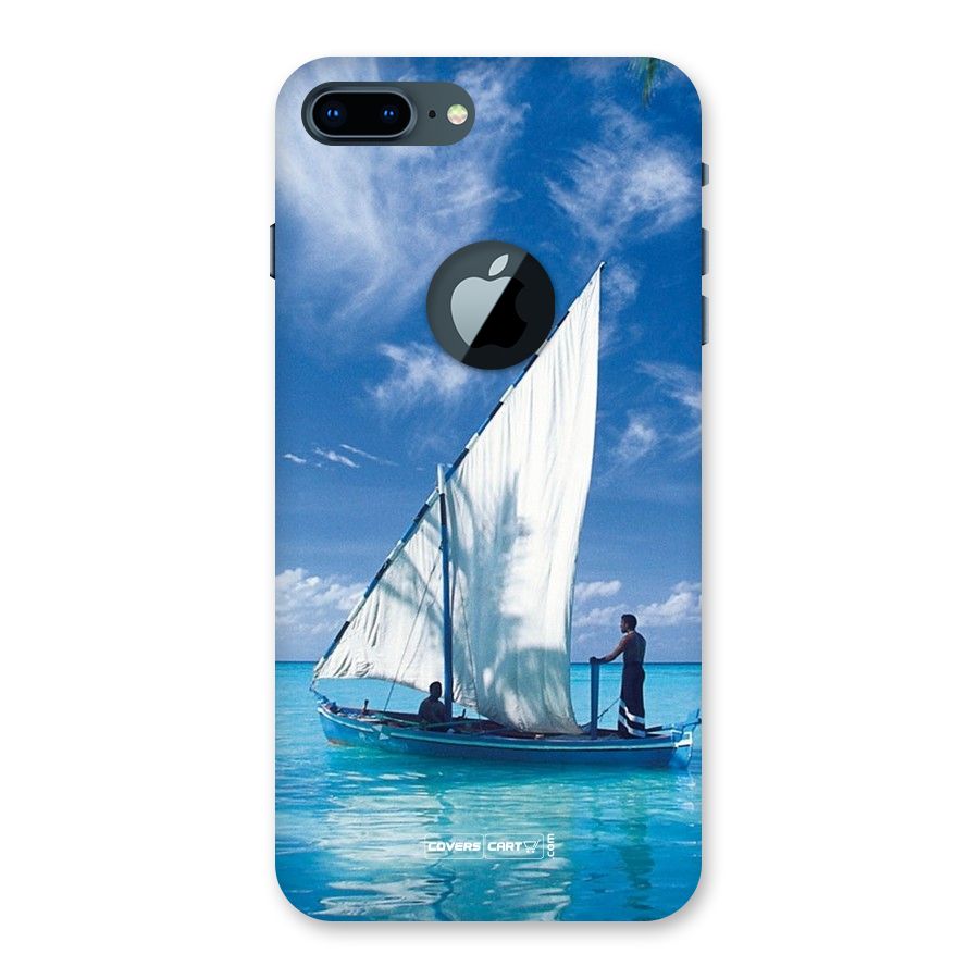 Travel Ship Back Case for iPhone 7 Plus Logo Cut