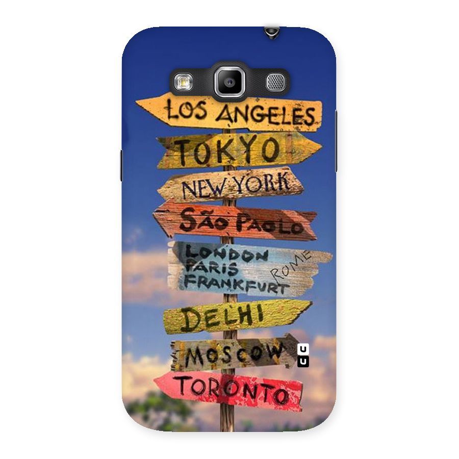 Travel Signs Back Case for Galaxy Grand Quattro