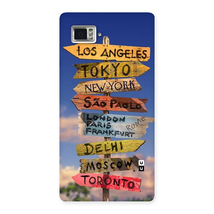 Travel Signs Back Case for Vibe Z2 Pro K920