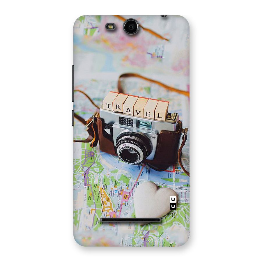 Travel Snapshot Back Case for Micromax Canvas Juice 3 Q392
