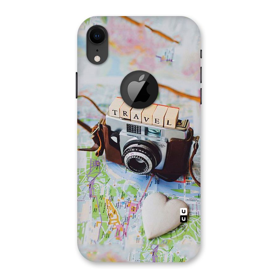Travel Snapshot Back Case for iPhone XR Logo Cut