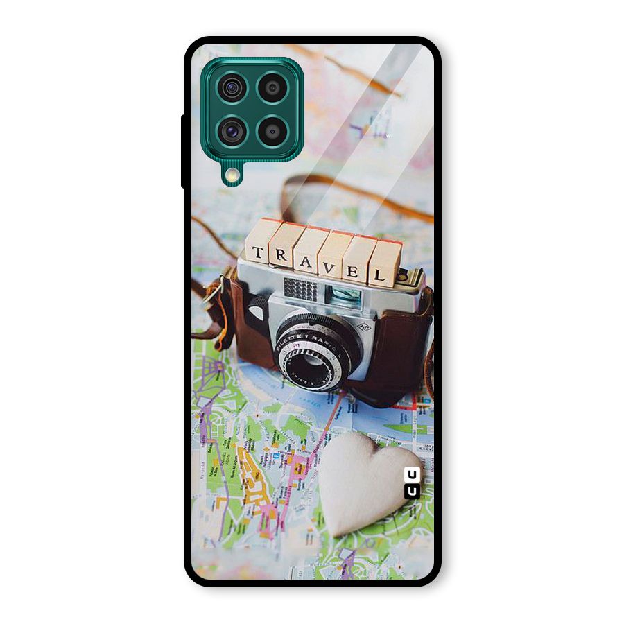 Travel Snapshot Glass Back Case for Galaxy F62
