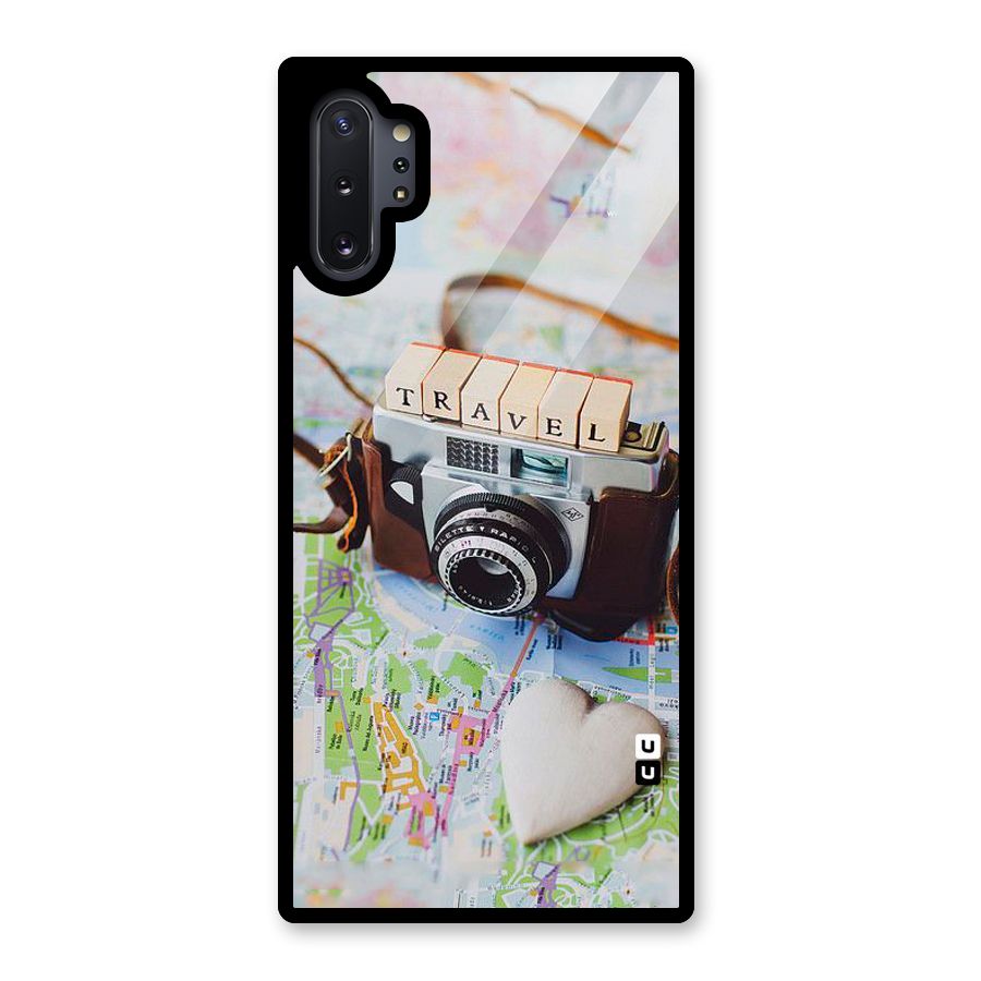 Travel Snapshot Glass Back Case for Galaxy Note 10 Plus
