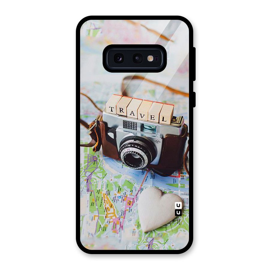 Travel Snapshot Glass Back Case for Galaxy S10e