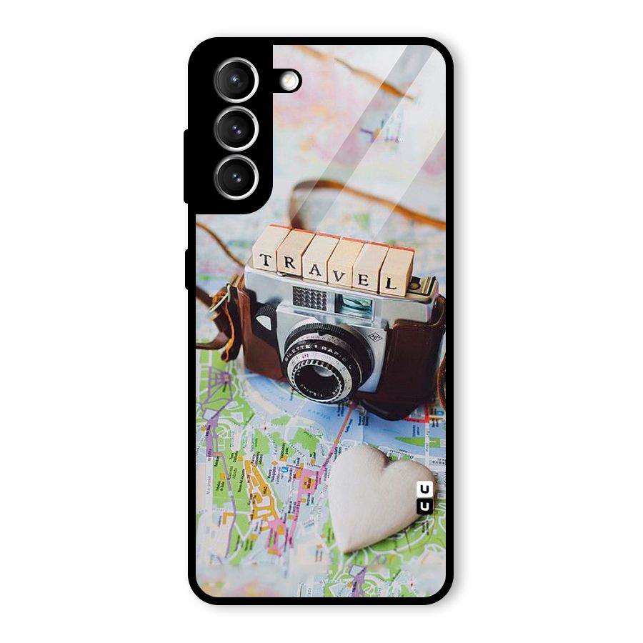 Travel Snapshot Glass Back Case for Galaxy S21 5G