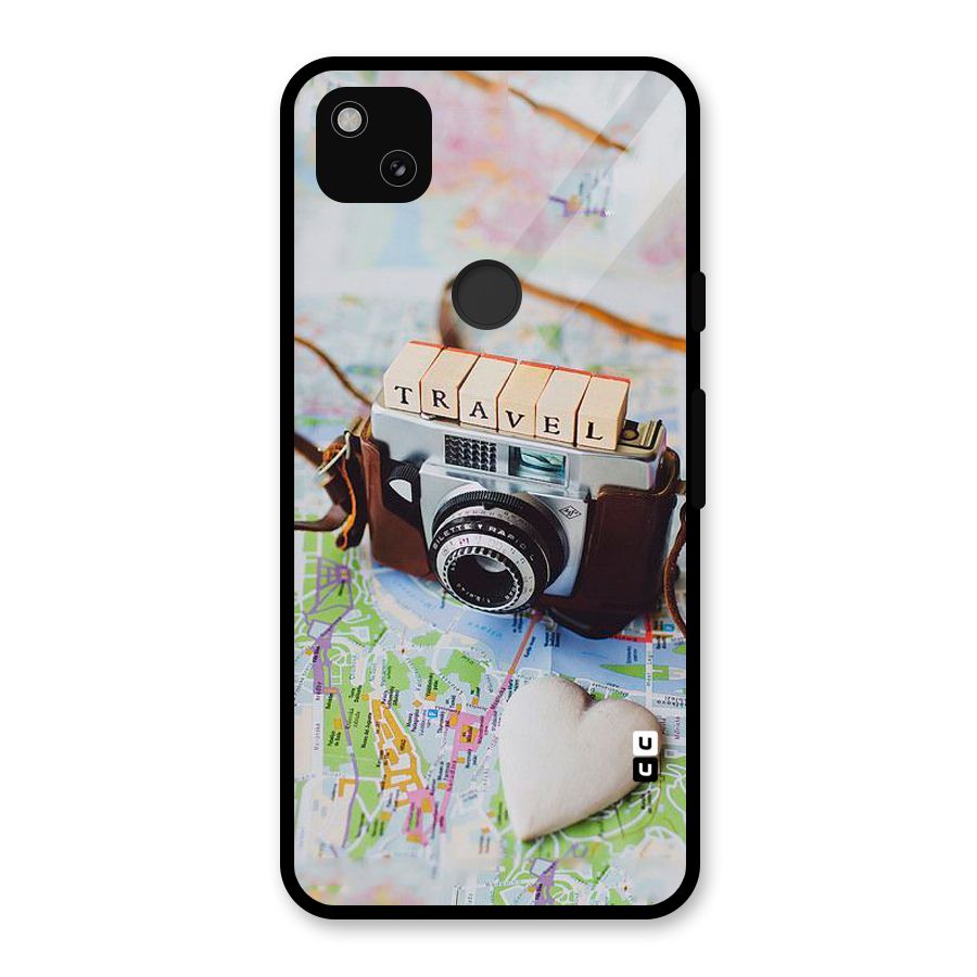 Travel Snapshot Glass Back Case for Google Pixel 4a