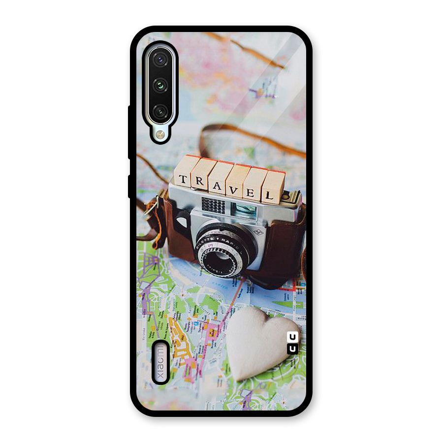 Travel Snapshot Glass Back Case for Mi A3