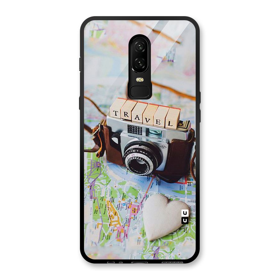 Travel Snapshot Glass Back Case for OnePlus 6
