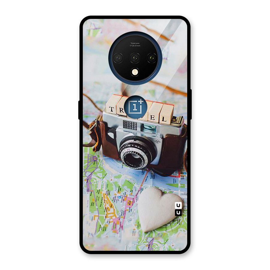 Travel Snapshot Glass Back Case for OnePlus 7T