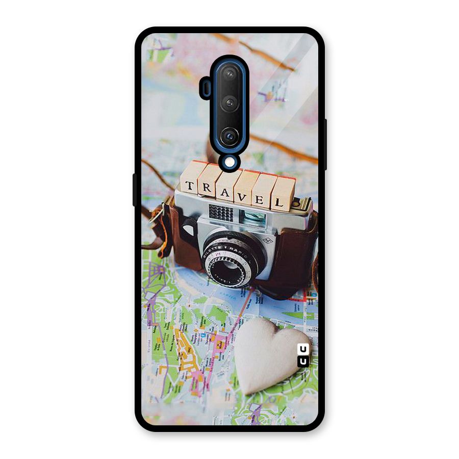 Travel Snapshot Glass Back Case for OnePlus 7T Pro