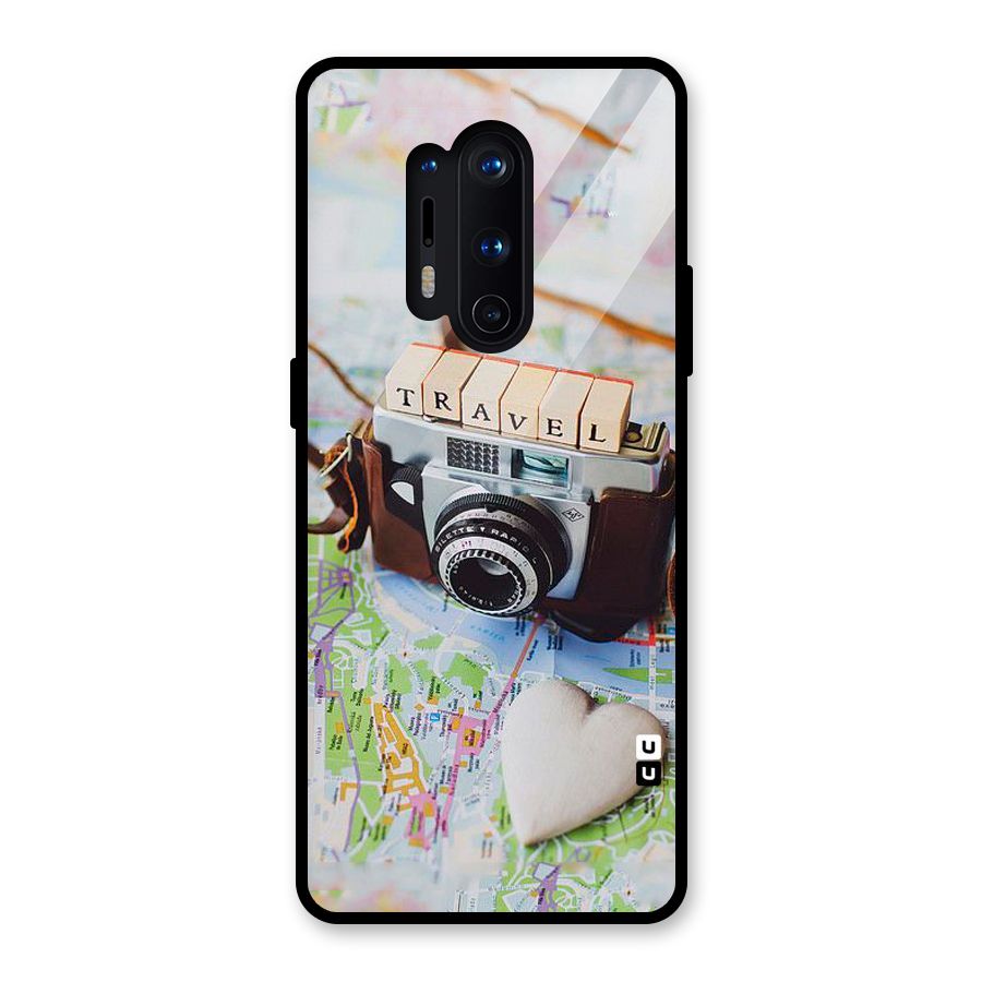 Travel Snapshot Glass Back Case for OnePlus 8 Pro