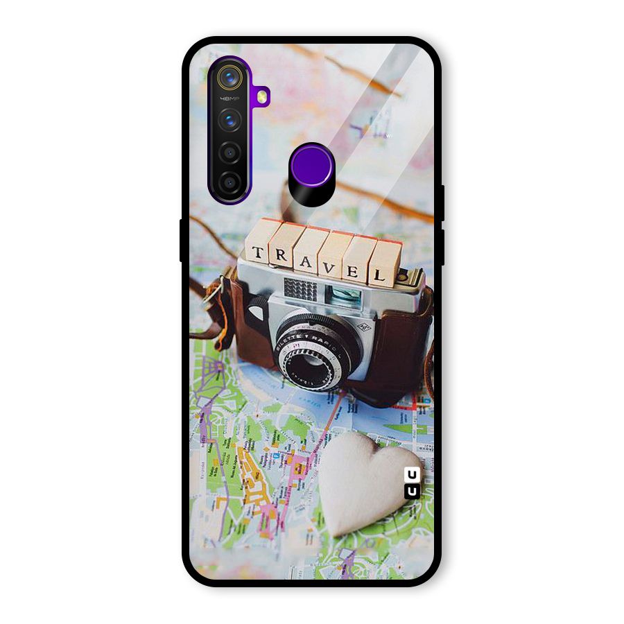 Travel Snapshot Glass Back Case for Realme 5 Pro
