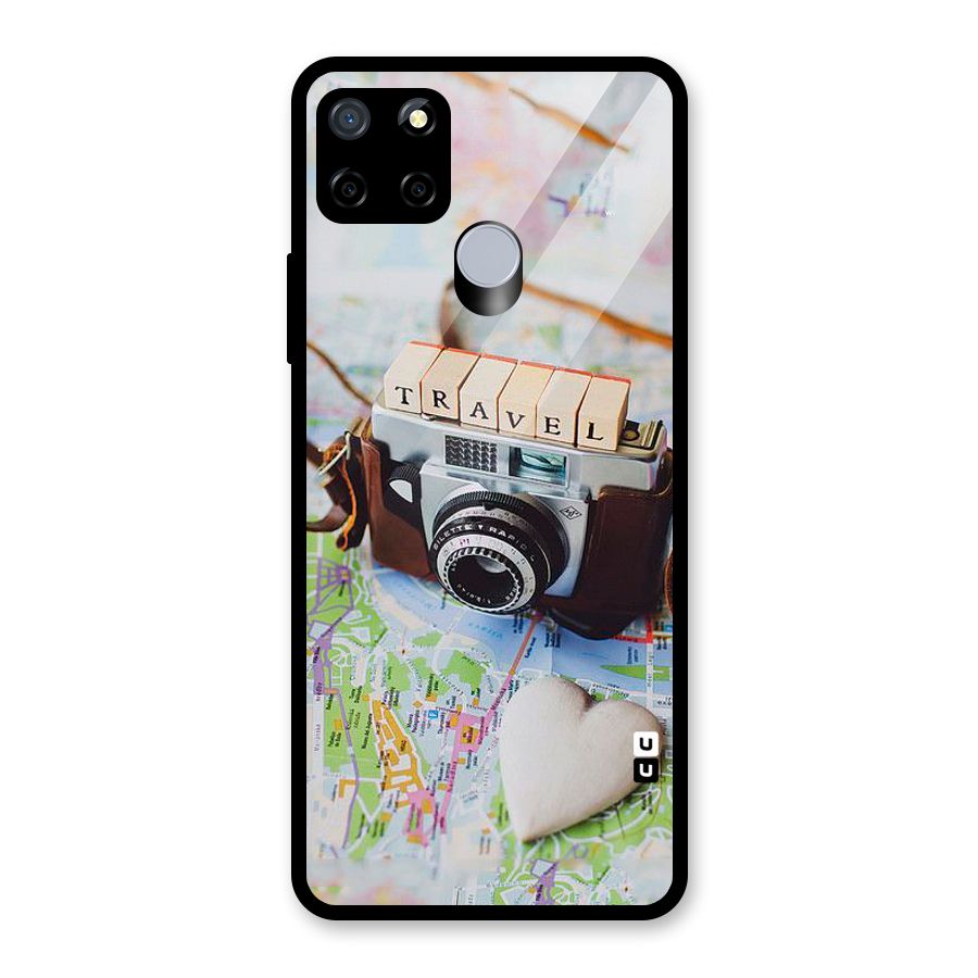 Travel Snapshot Glass Back Case for Realme C12