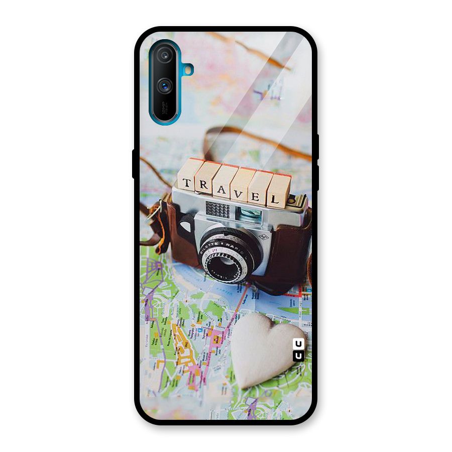 Travel Snapshot Glass Back Case for Realme C3