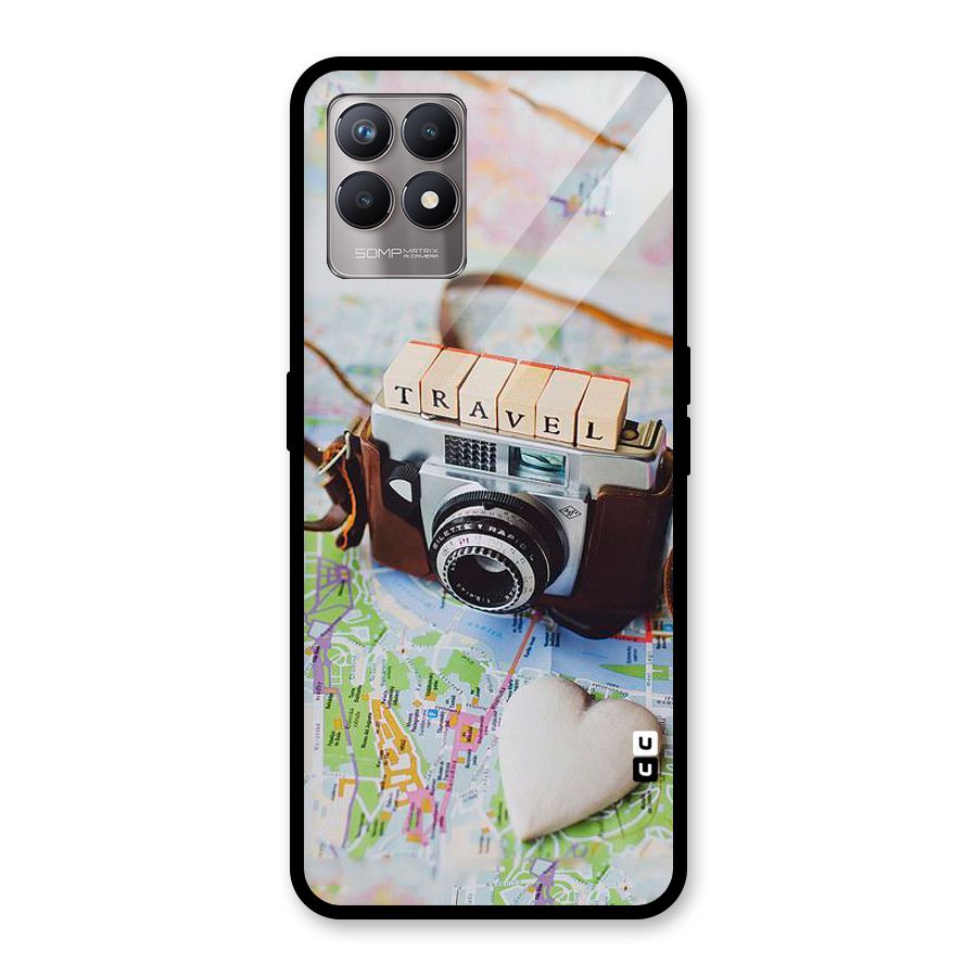 Travel Snapshot Glass Back Case for Realme Narzo 50