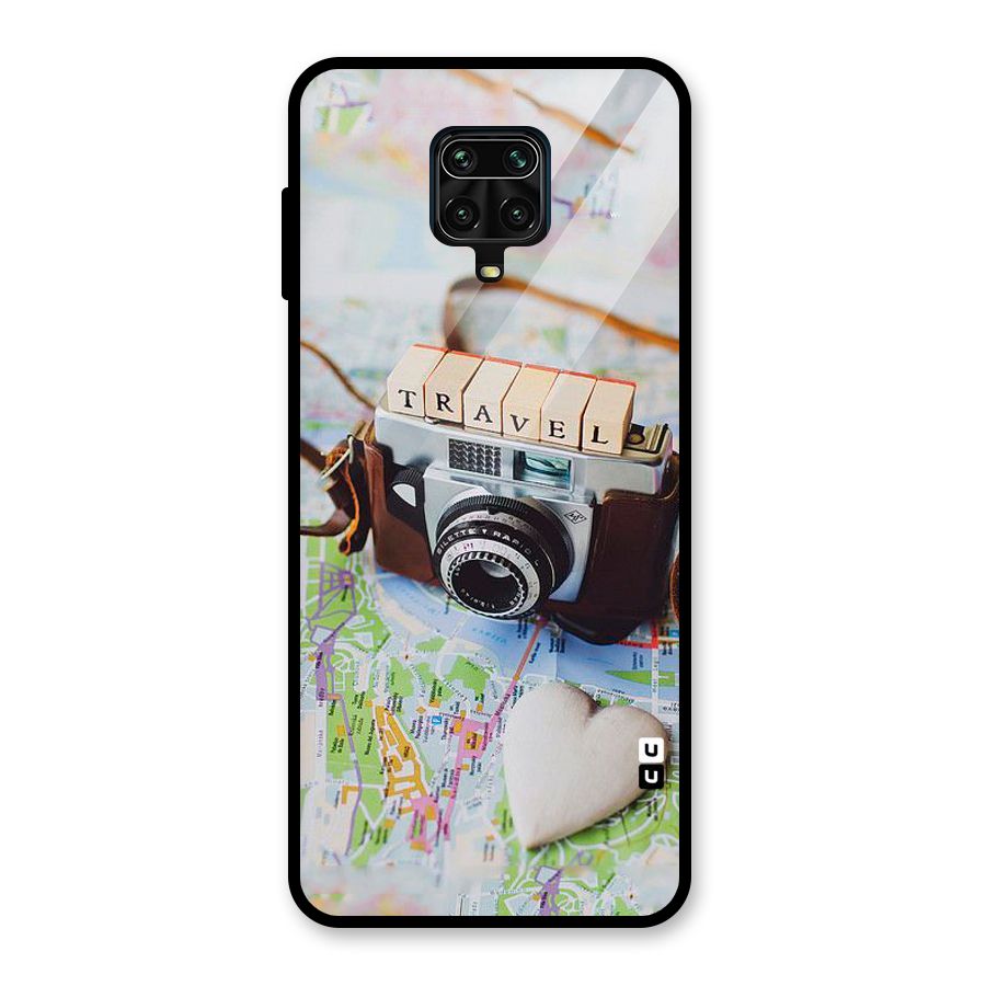 Travel Snapshot Glass Back Case for Redmi Note 10 Lite