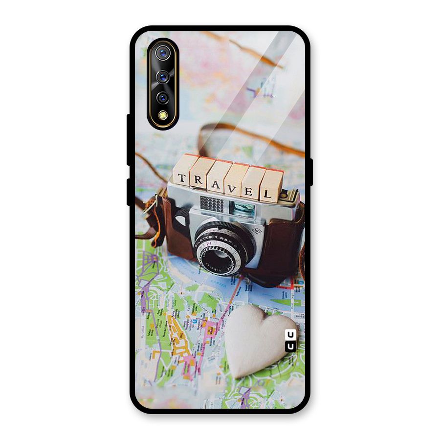 Travel Snapshot Glass Back Case for Vivo S1