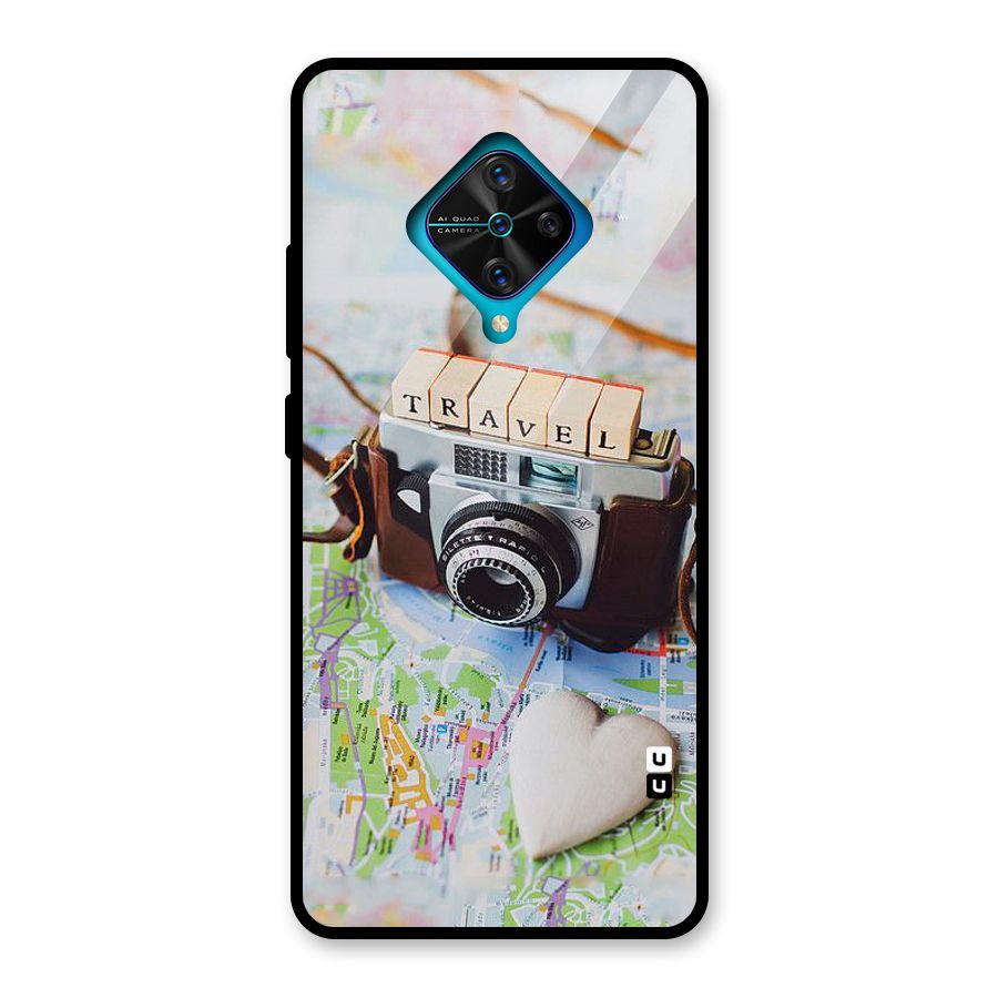 Travel Snapshot Glass Back Case for Vivo S1 Pro