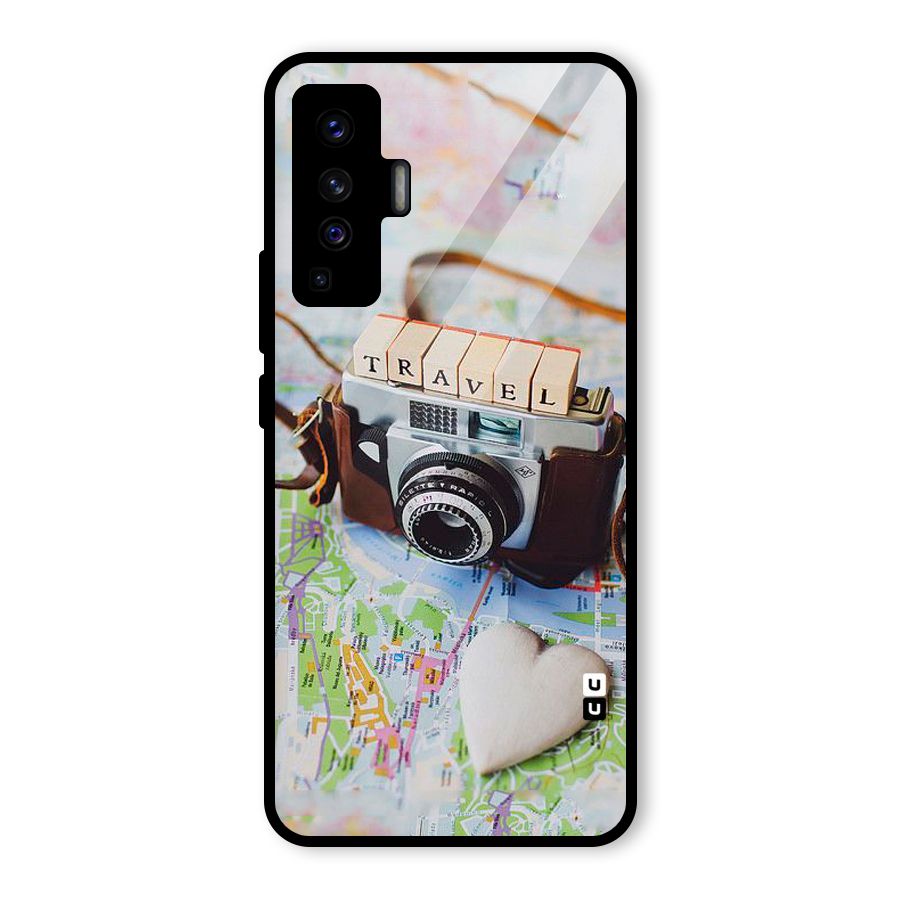 Travel Snapshot Glass Back Case for Vivo X50