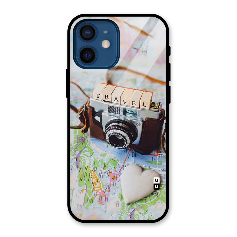 Travel Snapshot Glass Back Case for iPhone 12 Mini