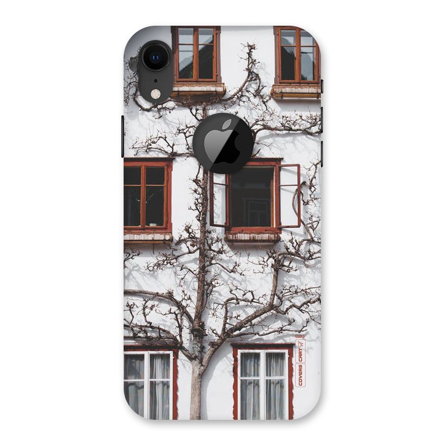 Tree House Back Case for iPhone XR Logo Cut