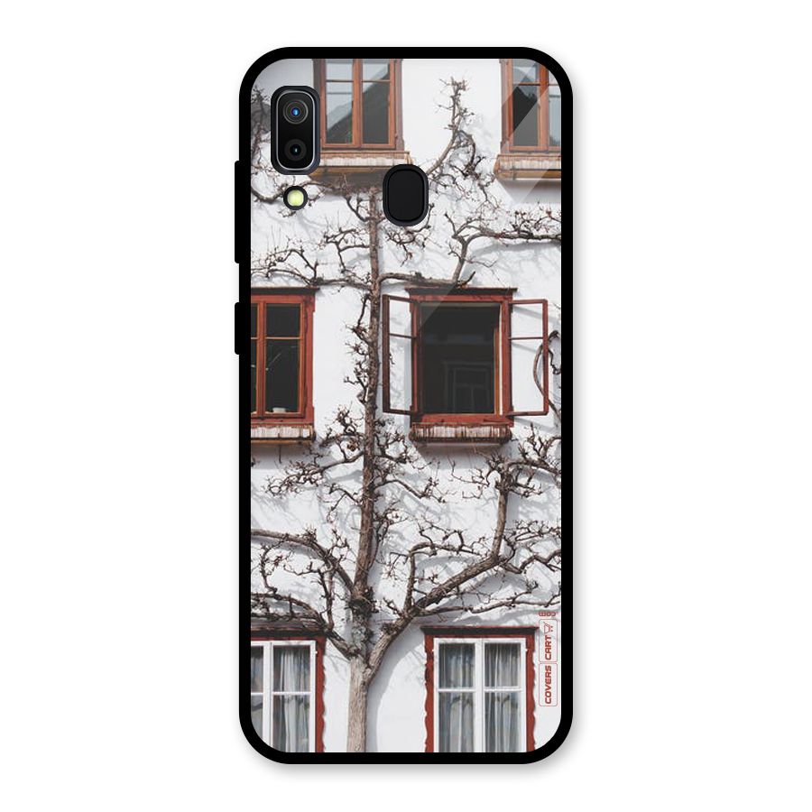 Tree House Glass Back Case for Galaxy A30