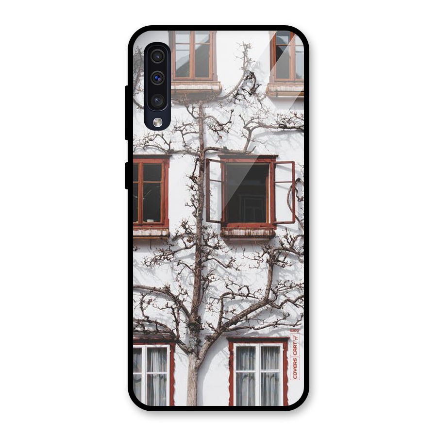 Tree House Glass Back Case for Galaxy A30s