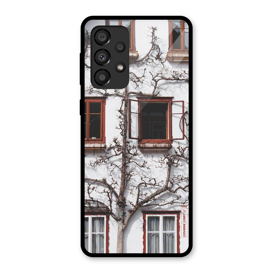 Tree House Glass Back Case for Galaxy A33 5G