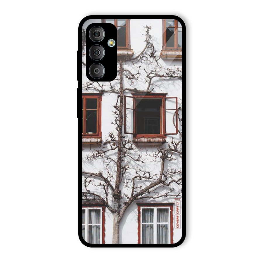 Tree House Glass Back Case for Galaxy F23