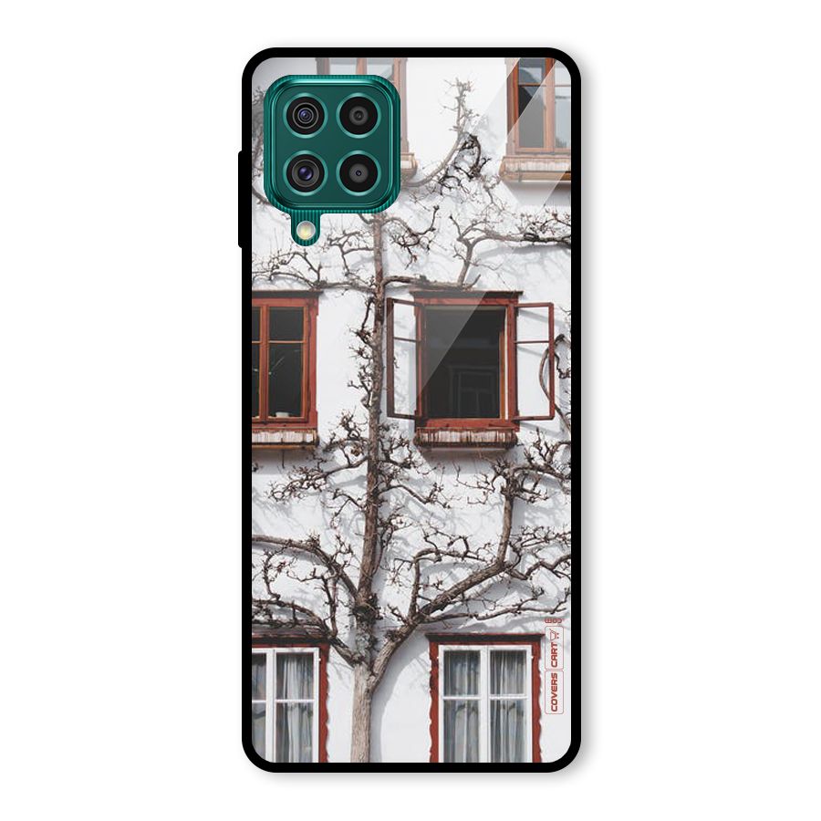 Tree House Glass Back Case for Galaxy F62