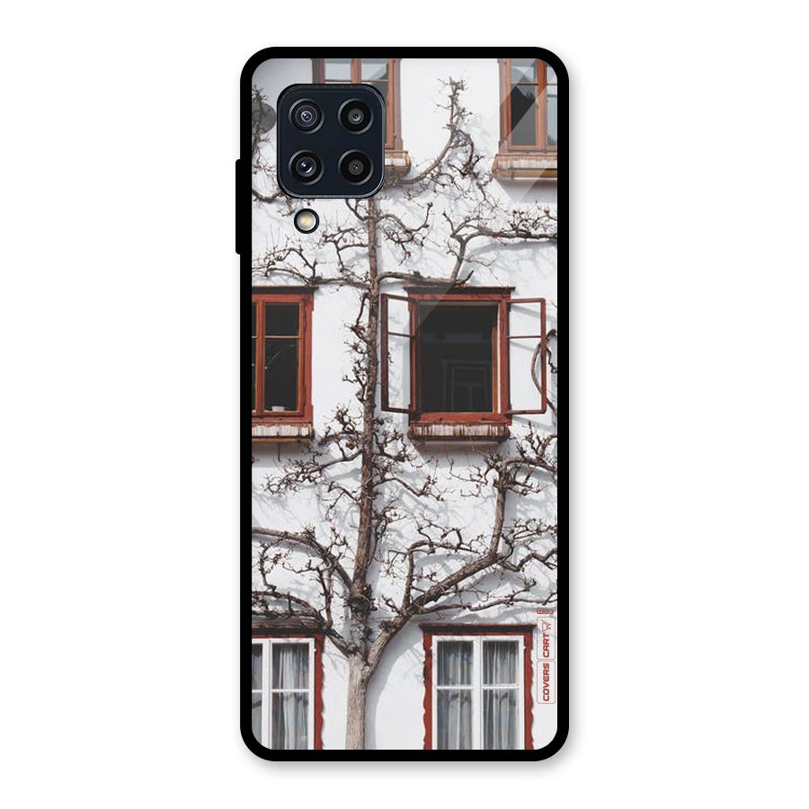 Tree House Glass Back Case for Galaxy M32