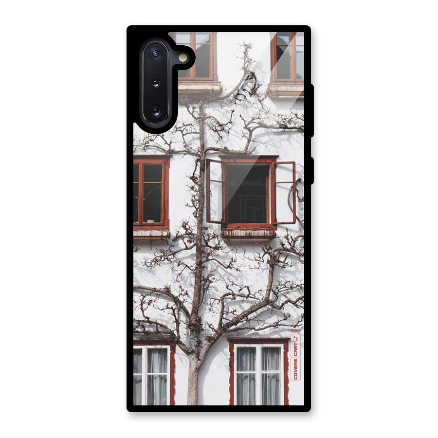 Tree House Glass Back Case for Galaxy Note 10