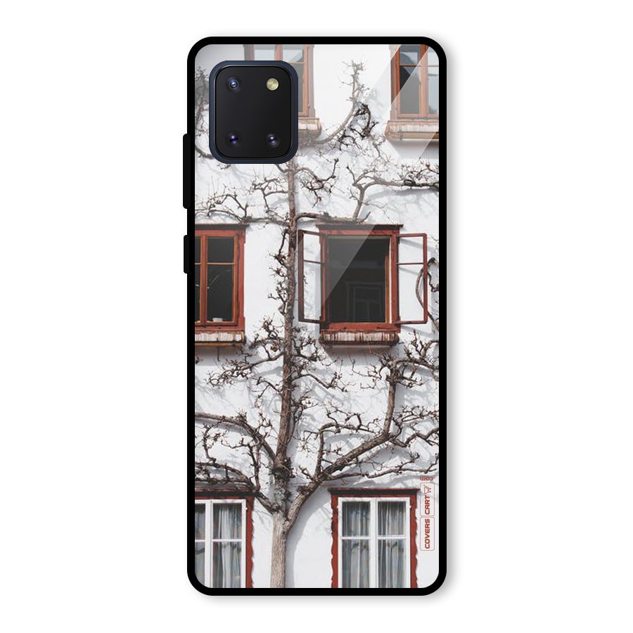 Tree House Glass Back Case for Galaxy Note 10 Lite