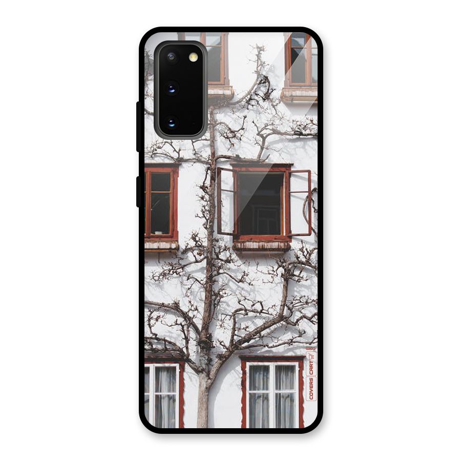 Tree House Glass Back Case for Galaxy S20