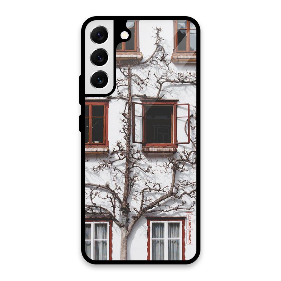 Tree House Glass Back Case for Galaxy S22 Plus 5G