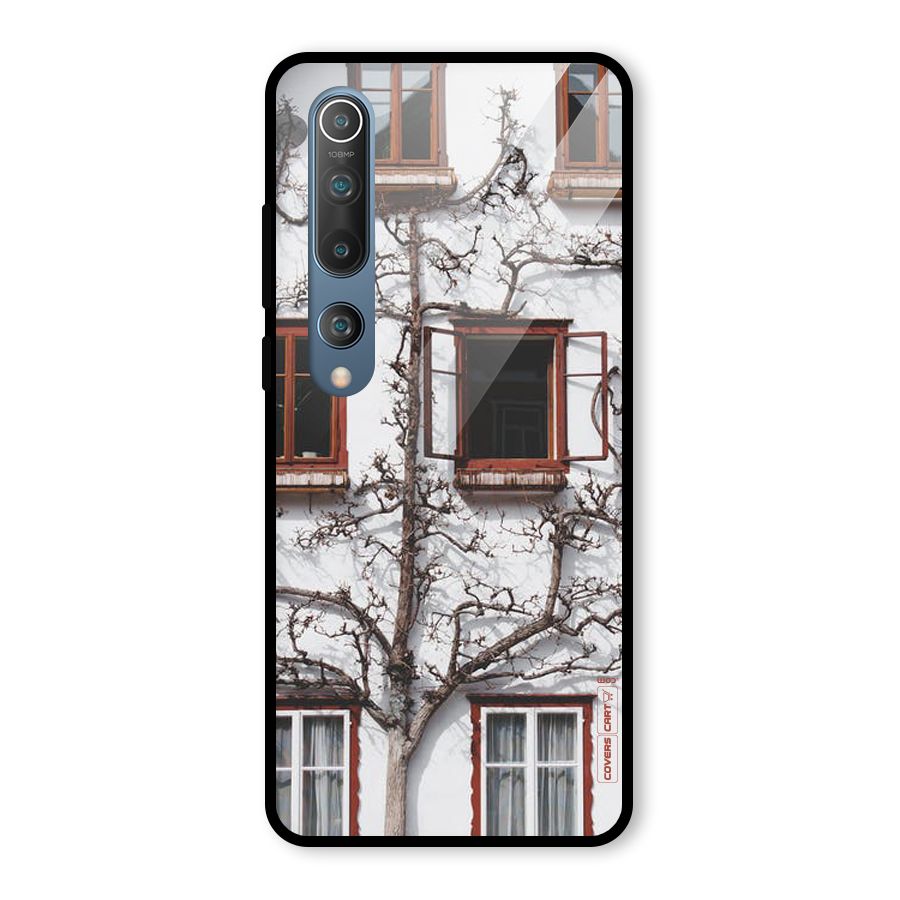Tree House Glass Back Case for Mi 10