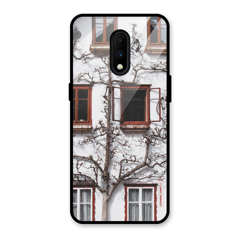 Tree House Glass Back Case for OnePlus 7