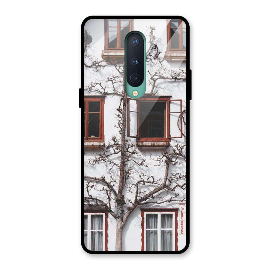 Tree House Glass Back Case for OnePlus 8