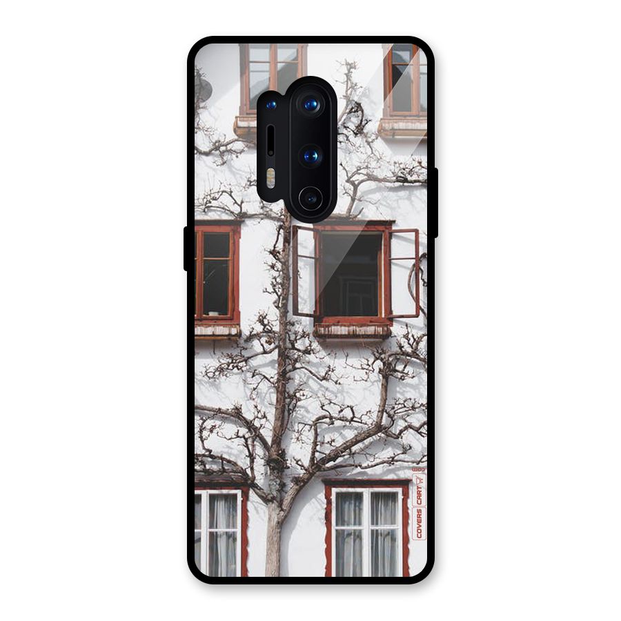 Tree House Glass Back Case for OnePlus 8 Pro