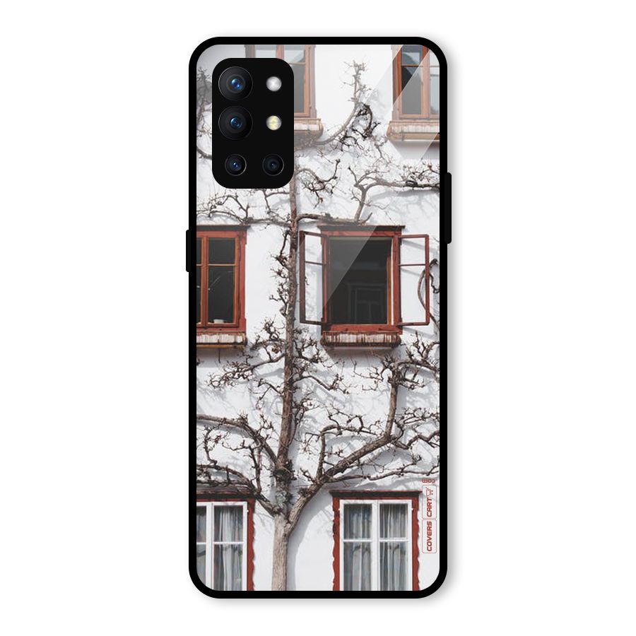 Tree House Glass Back Case for OnePlus 9R