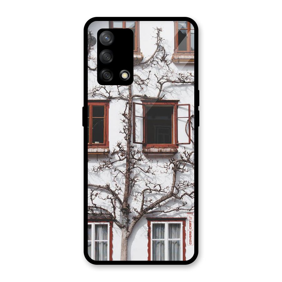 Tree House Glass Back Case for Oppo F19