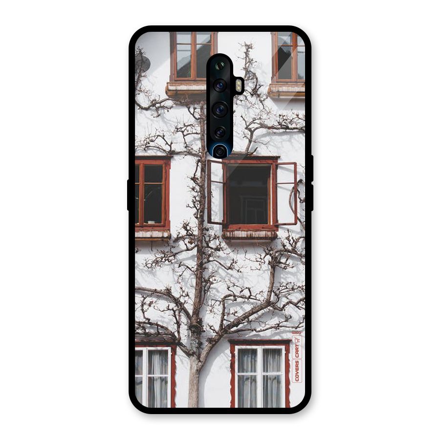 Tree House Glass Back Case for Oppo Reno2 Z
