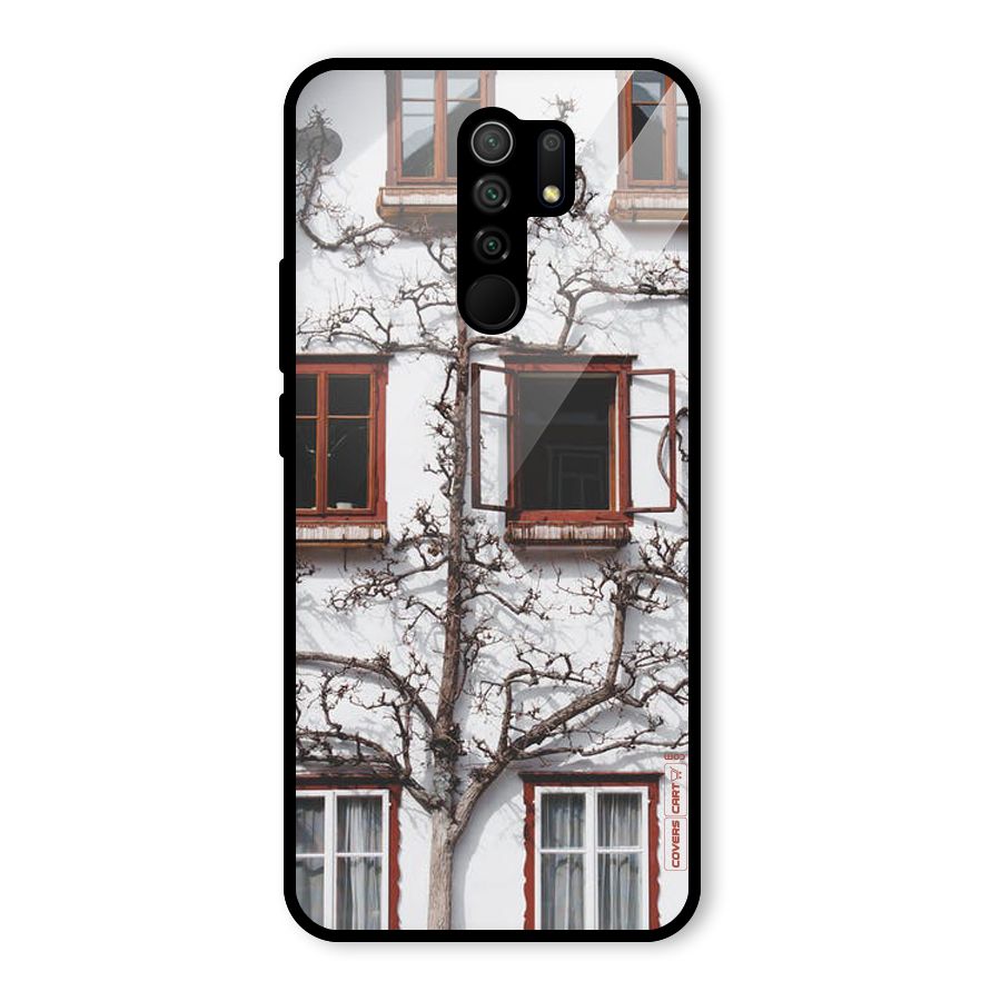 Tree House Glass Back Case for Poco M2