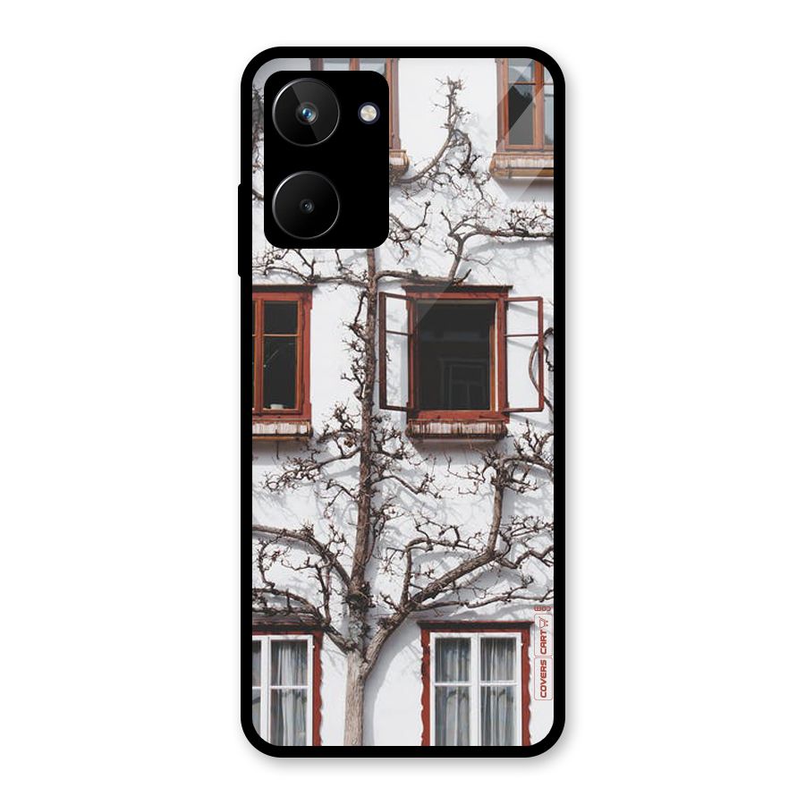 Tree House Glass Back Case for Realme 10