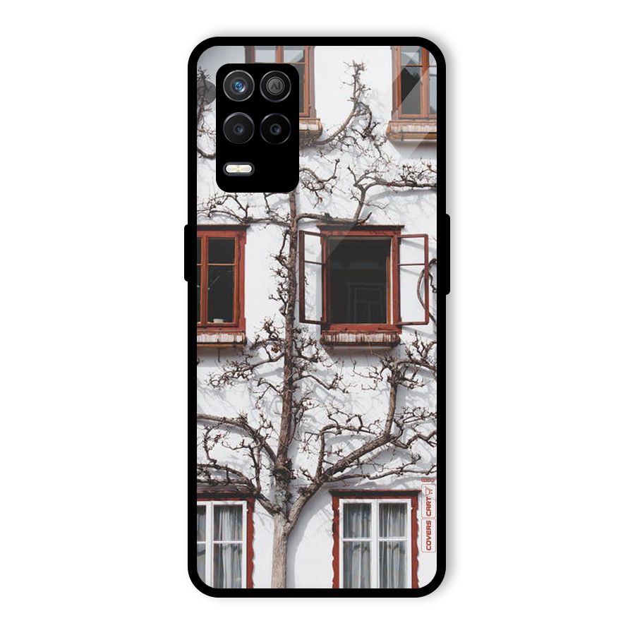 Tree House Glass Back Case for Realme 8 5G