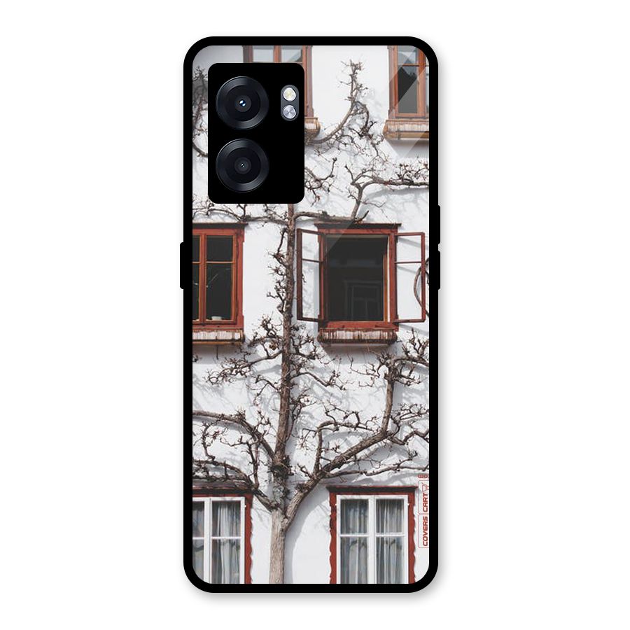 Tree House Glass Back Case for Realme Narzo 50 5G