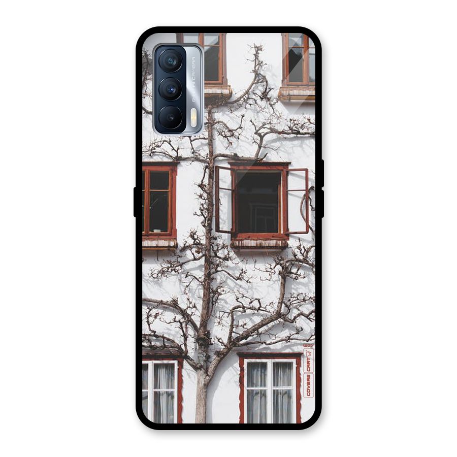 Tree House Glass Back Case for Realme X7