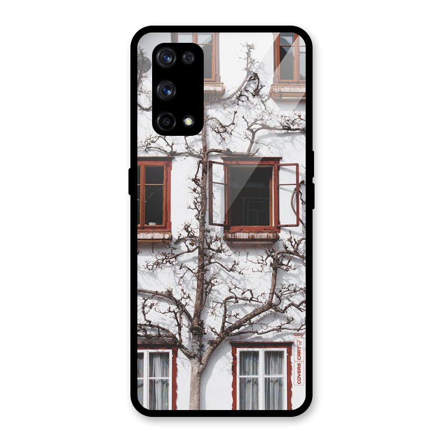 Tree House Glass Back Case for Realme X7 Pro